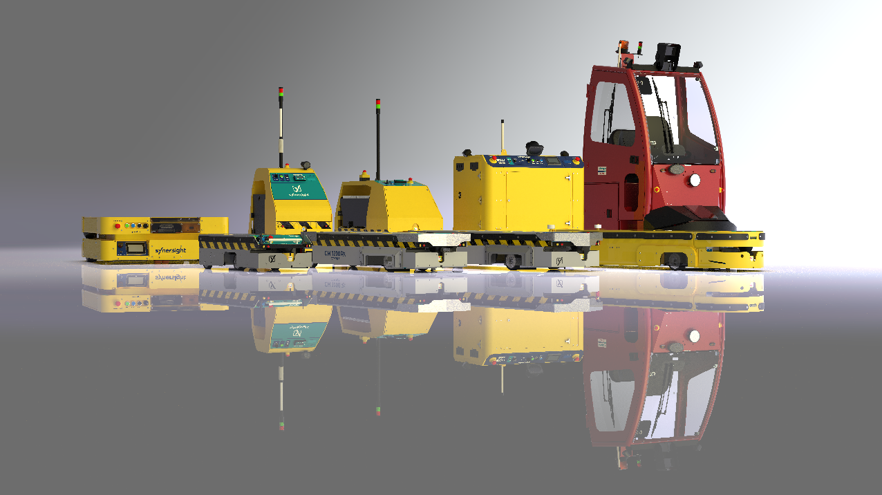 Gama de vehículos AGV de Synersight